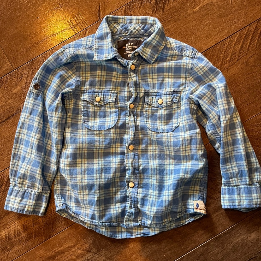 H and M flannel shirt